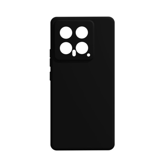 Silicone Case with Camera shield for Xiaomi 14 Black